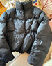 太平鳥女裝羽絨服泡芙短款立領冬小個子保暖面包服外套 米白色 M 曬單實拍圖