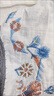 米詩德（MISHIDE）中國風(fēng)刺繡棉麻t恤女民族風(fēng)苧麻七分袖夏季薄款寬松遮肉顯瘦上衣 白色 L[120至140斤 曬單實(shí)拍圖