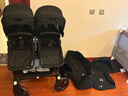 博格步（BUGABOO） Donkey5 博格步雙胞胎嬰兒推車 黑架黑蓬黑座布-雙寶模式 曬單實(shí)拍圖