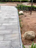 青石板路沿石花壇圍邊石庭院路肩條花園菜園擋泥側(cè)邊石圍書路牙石 倒邊長60x10x5cm（不含運費） 曬單實拍圖