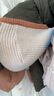 檸檬寶寶兒童帽子圍脖一體男女童保暖護耳套頭帽毛線(xiàn)針織帽 摩卡米 48cm 曬單實(shí)拍圖