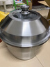 WCZ德國316不銹鋼大蒸鍋食品級加厚蒸籠大容量蒸煮燉煲雙三層家 316級35公分鋼柄款 35cm 曬單實(shí)拍圖