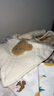 Kordear寶寶夾棉馬甲秋冬季嬰兒開(kāi)衫背心外穿無(wú)袖坎肩衣服馬夾 米黃 59 cm 曬單實(shí)拍圖