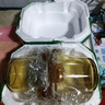 創(chuàng)得玻璃湯盒圓形湯碗帶蓋可微波加熱專用裝湯飯盒上班族便攜密封防漏 加高湯碗750+750 曬單實拍圖