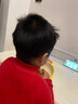 林家小子兒童椅塑料餐椅小椅子塑料凳子加厚家用小板凳折疊凳便攜式矮凳子 笑臉活力紅升級特厚款 曬單實拍圖