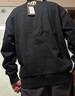 BOY LONDON【經(jīng)典款】冬情侶款logo圓領(lǐng)休閑百搭潮牌衛(wèi)衣N03909 黑色 經(jīng)典款 M 曬單實拍圖