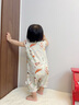 Shining Moment丨小仙女盛會(huì) 嬰幼兒新生兒衣服0-3個(gè)月連體衣夏季薄款百日宴服 飛袖連體衣（抑菌面料） 80cm 曬單實(shí)拍圖