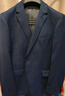 雅戈爾（YOUNGOR）套西上衣男630F款二粒單排扣標準版商務(wù)西服純綿羊毛舒適易打理 深藍 L 175/96A 曬單實(shí)拍圖