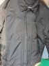Walker Shop高端品牌輕薄羽絨服男冬季短款襯衫式外套白鴨絨翻領(lǐng)菱形格夾克男 黑色 XL 推薦145-160斤 曬單實(shí)拍圖