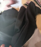 粉媚夢保暖打底褲女士加絨褲羊羔絨女褲外穿高腰修身褲子秋冬款加絨加厚 春秋款螺紋打底褲黑色 常規(guī) M 小碼 【建議120斤以內(nèi)】 曬單實拍圖
