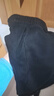 鹿家門(mén)美式直筒衛褲彎刀褲子休閑寬松大碼男士運動(dòng)長(cháng)褲健身長(cháng)褲 黑色春秋款 【隱藏式抽繩可束腳】 L （推薦100-160斤） 曬單實(shí)拍圖