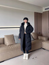 雅鹿【95鴨絨】極寒長(cháng)款羽絨服女士冬季新款運動(dòng)戶(hù)外過(guò)膝加厚外套 黑色 【95鴨絨 高充絨極寒款】 M (160) 【推薦110-125斤】 曬單實(shí)拍圖