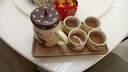 川島屋&小劉鴨聯(lián)名 茶壺套裝可愛女生日喬遷伴手禮物陶瓷下午茶具 小劉鴨一壺四杯帶托盤 750ml 曬單實拍圖