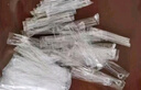 法禧龍（Faxilon）一次性水果叉子100只獨立包裝塑料小叉竹簽商用家用簽果插 曬單實(shí)拍圖