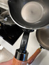 盧記廚具純鈦潑油鍋家用小鍋熱油專用煎蛋餃神器燒油淋油無涂層鍋 3.0mm純鈦鍛打鏡面潑油鍋 14cm 曬單實(shí)拍圖