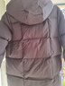 雪中飛【鵝絨】新款經(jīng)典時(shí)尚加厚保暖H版型女士連帽羽絨服保暖百搭鵝絨 黑色|8056 S 165/88A 曬單實(shí)拍圖