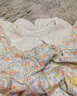 戴維貝拉新生嬰兒衣服2024秋裝女寶寶連體衣哈衣睡衣爬服外出 曬單實(shí)拍圖