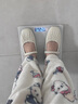 天美意涼拖外穿商場(chǎng)同款一腳蹬包頭平底涼鞋拖鞋女鞋BI831BH4 米色 36 曬單實(shí)拍圖