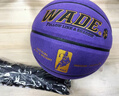 麥蒂韋德/wade 籃球真皮質(zhì)感室內 室外水泥地耐磨軟皮比賽藍球 基礎大禮包+翻毛紫色5號標準 7號 曬單實(shí)拍圖
