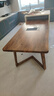 歐麗雅南美胡桃木實木書桌去客廳化家用茶桌工作臺學(xué)習(xí)桌辦公大板大長桌 南美胡桃木單桌:220*80*75*5cm 曬單實拍圖