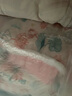 宜爽兒新生兒哈衣爬服加絨加厚嬰兒連體衣秋冬裝夾棉保暖男寶寶外出服女 夏日荷花 80cm 曬單實(shí)拍圖