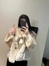 米詩德海寧真獺兔毛皮草外套女DEARHUA小花家千金兔大姐姐獺兔毛雷克斯 拿鐵可可雷克斯長衣袖版 M3至10個工作日 曬單實拍圖
