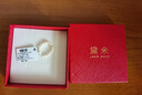黛米JZ145 G18K金小米珠戒指淡水珍珠戒指彈力可調(diào)節(jié) 520禮物女 3-4mm 曬單實(shí)拍圖