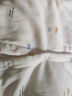 寬葉竹嬰兒衣服80g夾棉寶寶連體衣秋冬棉服哈衣新生兒保暖春秋薄棉爬服 圍巾小熊80g棉 80cm 17斤以?xún)?曬單實(shí)拍圖