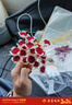 詩(shī)素漫玫瑰仿真永生花手工DIY花束手捧花材料包七夕情人節送女朋友禮物 52朵紅玫瑰材料包自己做 含包裝紙+工具+燈串+禮袋+教程 曬單實(shí)拍圖