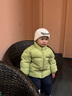 齊齊熊（ciciibear）[三防蓄熱]男童羽絨服兒童新款冬款保暖男寶寶羽絨外套 仙蹤綠【三防蓄熱】 100 充絨量87.6g身高97-105現貨 曬單實(shí)拍圖