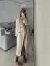納琳雅Nalinya2025新款冬季棉服女韓版寬松小個(gè)子中長(cháng)款加厚大衣外套女 米白色 XS 曬單實(shí)拍圖
