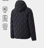 KOLON SPORT/可隆輕量羽絨服 男子便攜防風保暖露營連帽鵝絨夾克 LHDJ4WTK31-CC 炭黑 3XL 190/108B 曬單實拍圖