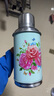 梵育暖壺小號熱水瓶小型懷舊復古暖水壺老式玻璃內膽保溫瓶家用小暖壺 淡綠色 800ml 曬單實(shí)拍圖