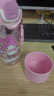 凱蒂貓兒童直飲吸管水杯Tritan材質(zhì)女男夏季防摔庫(kù)咯米小學(xué)生幼兒園杯子 2510-美樂(lè)蒂粉色 420ml 曬單實(shí)拍圖