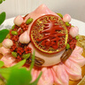 優(yōu)膳坊壽桃饅頭送老人生日禮物膠東花餑餑花樣饅頭中式蛋糕祝賀壽禮盒 仙桃賀壽（約3斤） 曬單實(shí)拍圖