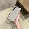 圖璐璐適用三星s24ultra手機(jī)殼新款GalaxyS23ultra保護(hù)套s25U散熱防摔磨砂透明全包外殼簡約商務(wù)輕奢男款 【透砂原色】超薄+防摔+散熱 s23ultra 曬單實拍圖