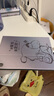 XP適用ipad air7/air6保護套11英寸保護殼2025/2024款新版蘋(píng)果平板全包防彎防摔超薄-暗紫小新墨跡 曬單實(shí)拍圖