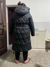珂萊蒂爾冬季新款女裝白鴨絨通勤御寒保暖羽絨服外套 黑色 2XL 曬單實(shí)拍圖
