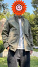 羅蒙（ROMON）夾克男2025春季新款工裝外套男士時尚休閑立領茄克開衫上衣服男裝 軍綠色 常規(guī) XL(130-150斤可穿) 曬單實拍圖
