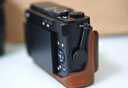 斯莫格（SmallRig）適用松下LUMIX S9相機兔籠L型手柄微單攝影像旅游拍攝全包拓展框半包真皮皮套相機專用視頻配件 【松下LUMIX S9】真皮半包皮套 曬單實拍圖