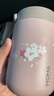 MOMOCONCEPT保溫杯女士高顏值帶拎手水杯大口徑316不銹鋼咖啡杯隨行杯子團購 【櫻花提手】-櫻花粉-380ml 曬單實拍圖