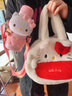 Next Kiss英國(guó)聯(lián)名Hello Kitty保溫杯2024新款高顏值生日禮物女吸管水杯子 包可愛套餐【保溫杯+毛絨包】 曬單實(shí)拍圖