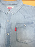 李維斯（Levi's）童裝兒童長(cháng)袖襯衫男童牛仔襯衣秋季上衣男女童牛仔襯衫外套 曬單實(shí)拍圖