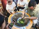 茶葉電炒鍋手工炒茶鍋炒茶機做茶機器制茶設(shè)備烘培溫控炒干殺青機 3檔調(diào)溫+木桶+23斤鐵鍋+底座 曬單實拍圖