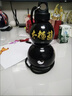 斐月伽運動水壺可背提葫蘆水杯男學生女禮物創(chuàng)意潮流大容量戶外便攜禮物 暗影黑-太極貼-斜跨繩 800ml 曬單實拍圖