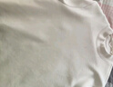 布先生小高領(lǐng)加厚保暖長袖打底T恤男秋冬打底衫 象牙白 M/170  曬單實拍圖