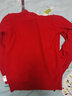 真維斯童裝兒童毛衣秋冬2026馬年紅色針織衫中大童過(guò)年服女童本命年衣服 曬單實(shí)拍圖