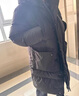 森馬輕松羽絨羽絨服男防水厚長(zhǎng)款冬裝情侶101724113204 曬單實(shí)拍圖