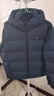 KOLON SPORT/可隆羽絨服 男子冬2L壓膠石墨烯里襯絎縫連帽鵝絨夾克 LHDJ4WTK25-BU 藍(lán)色 L 175/96A 曬單實(shí)拍圖