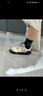 FILA FUSION斐樂潮牌男鞋BANK II專業(yè)滑板鞋運(yùn)動鞋板鞋 古白色/水泥棕-AC 39 曬單實(shí)拍圖
